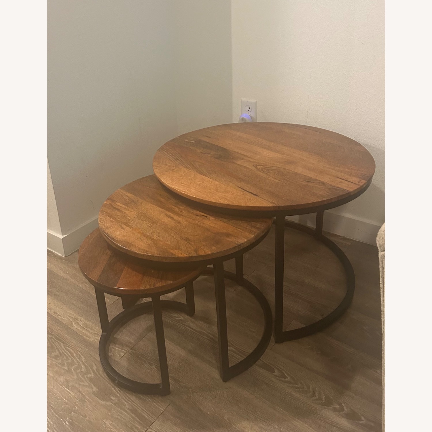 Dark Brown Coffee Table - image-2