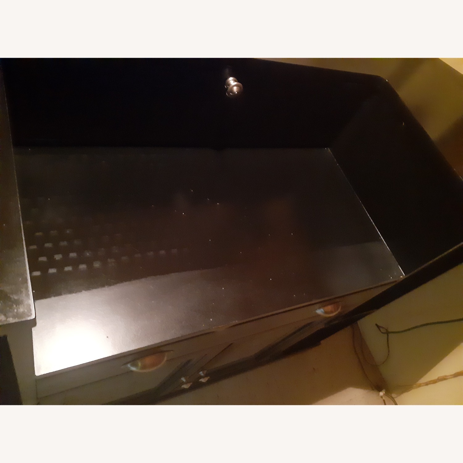 Vintage Dining Table Jack Daniels Stools - image-4