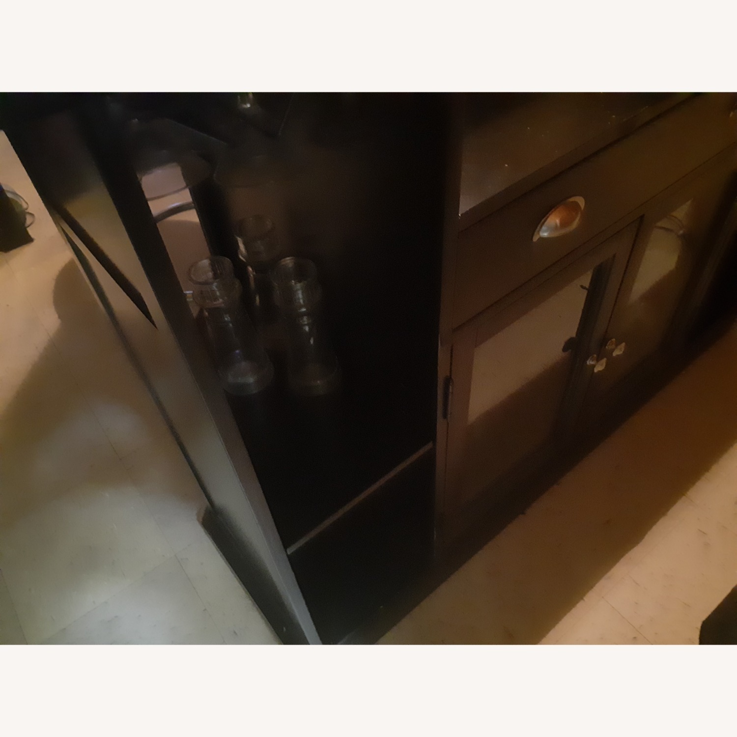 Vintage Dining Table Jack Daniels Stools - image-5