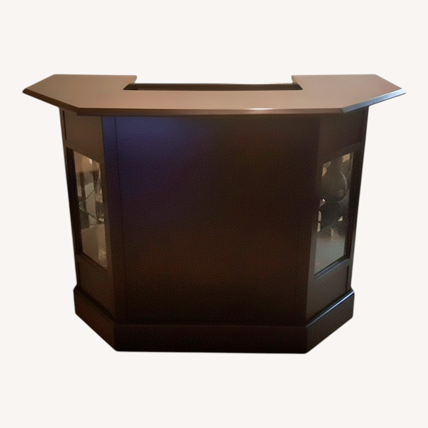 Vintage Dining Table Jack Daniels Stools - image-0