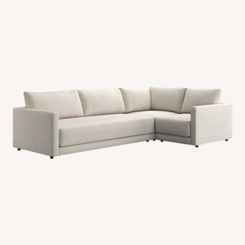 Used Crate & Barrel Deep 3-Piece Sectional for sale on AptDeco