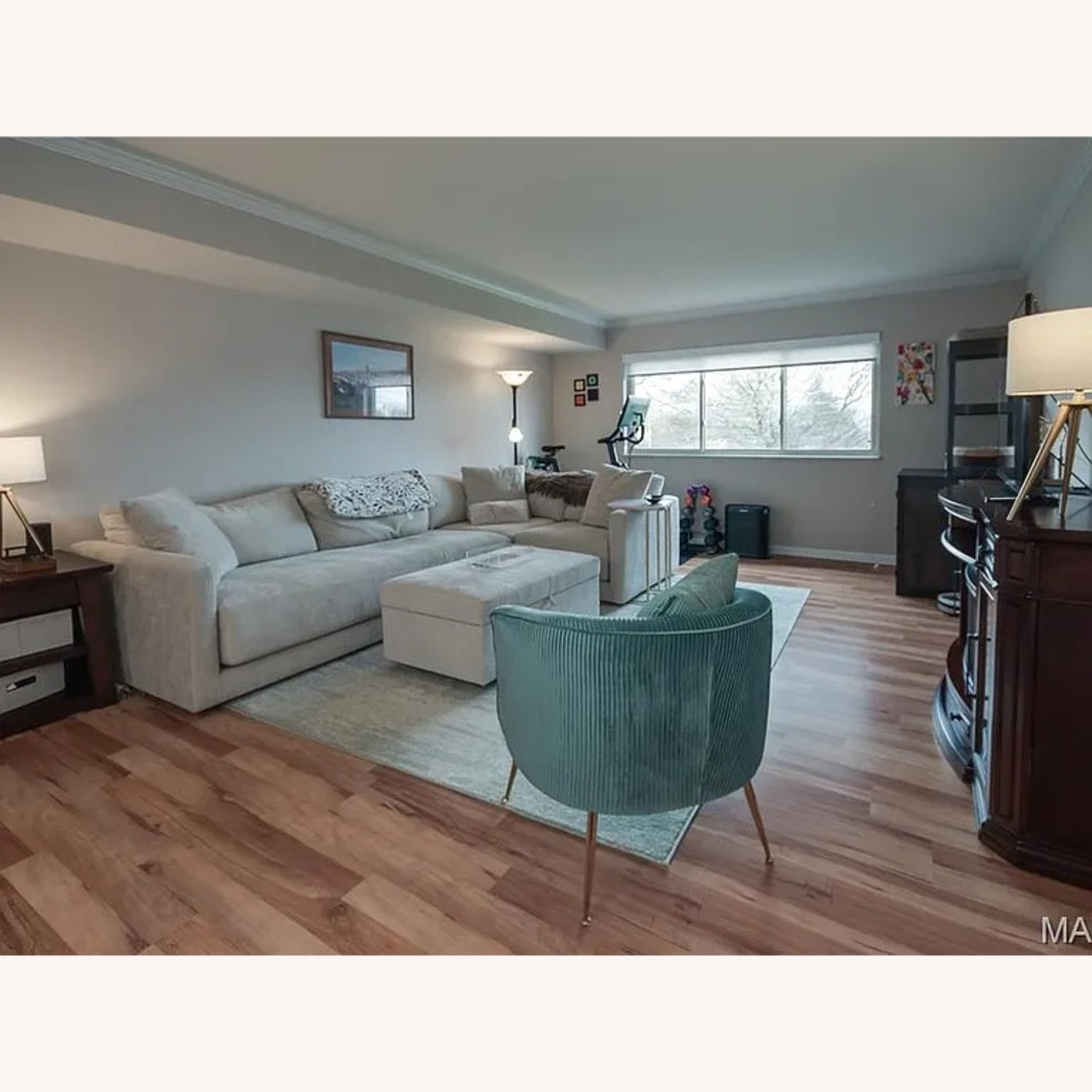 Crate & Barrel Deep 3-Piece Sectional - image-3