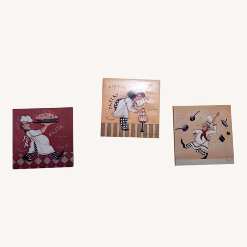 Used Vintage/Antique Fabric Wall Decor for sale on AptDeco