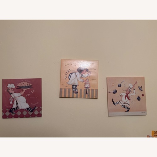 Used Vintage/Antique Fabric Wall Decor for sale on AptDeco