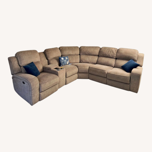 Used Ashley Furniture Light Brown 3+ Seater Sofa for sale on AptDeco
