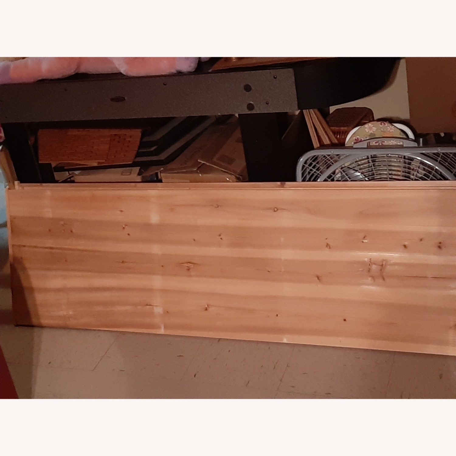 Wooden Queen Bed Frame w Drawers - image-7