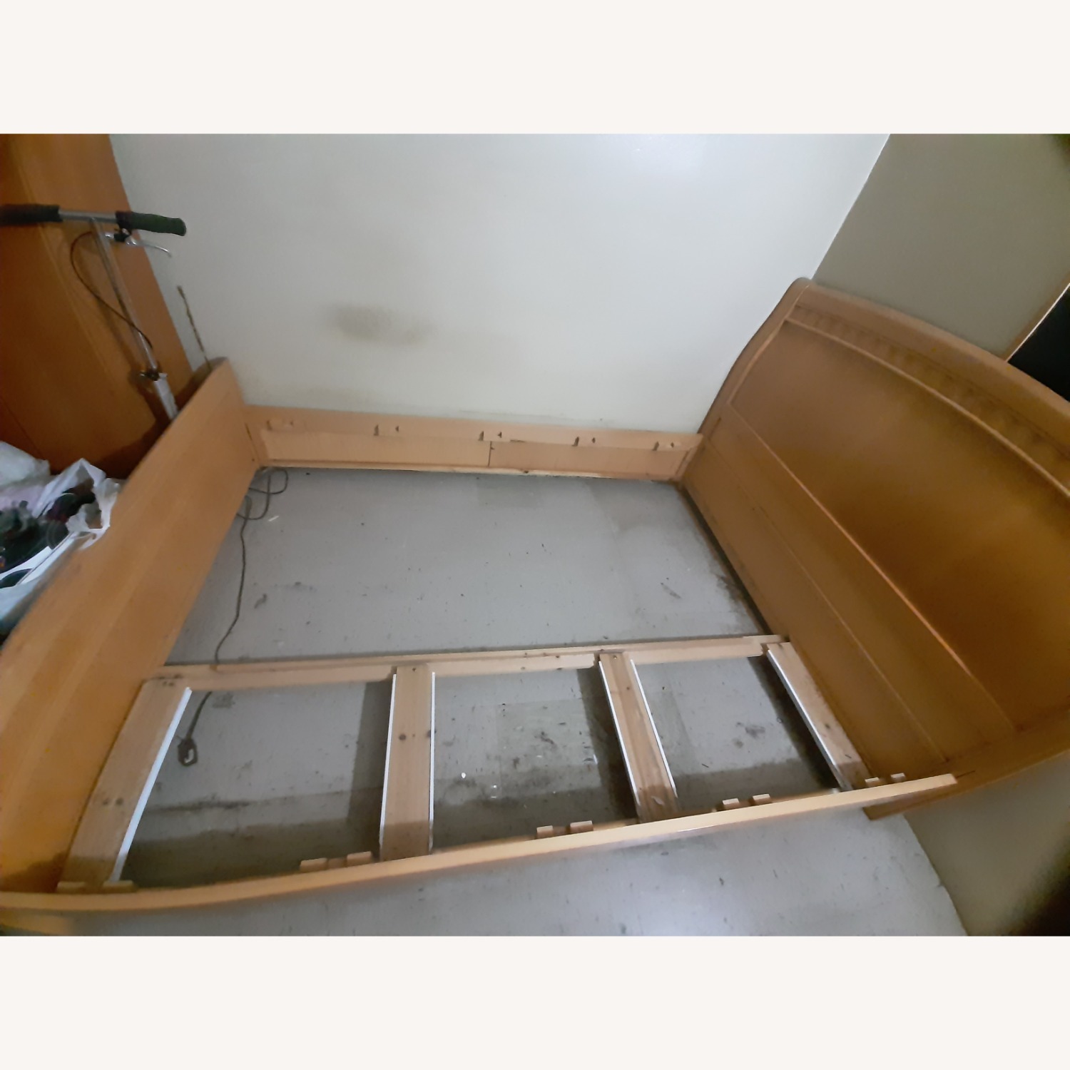 Wooden Queen Bed Frame w Drawers - image-2