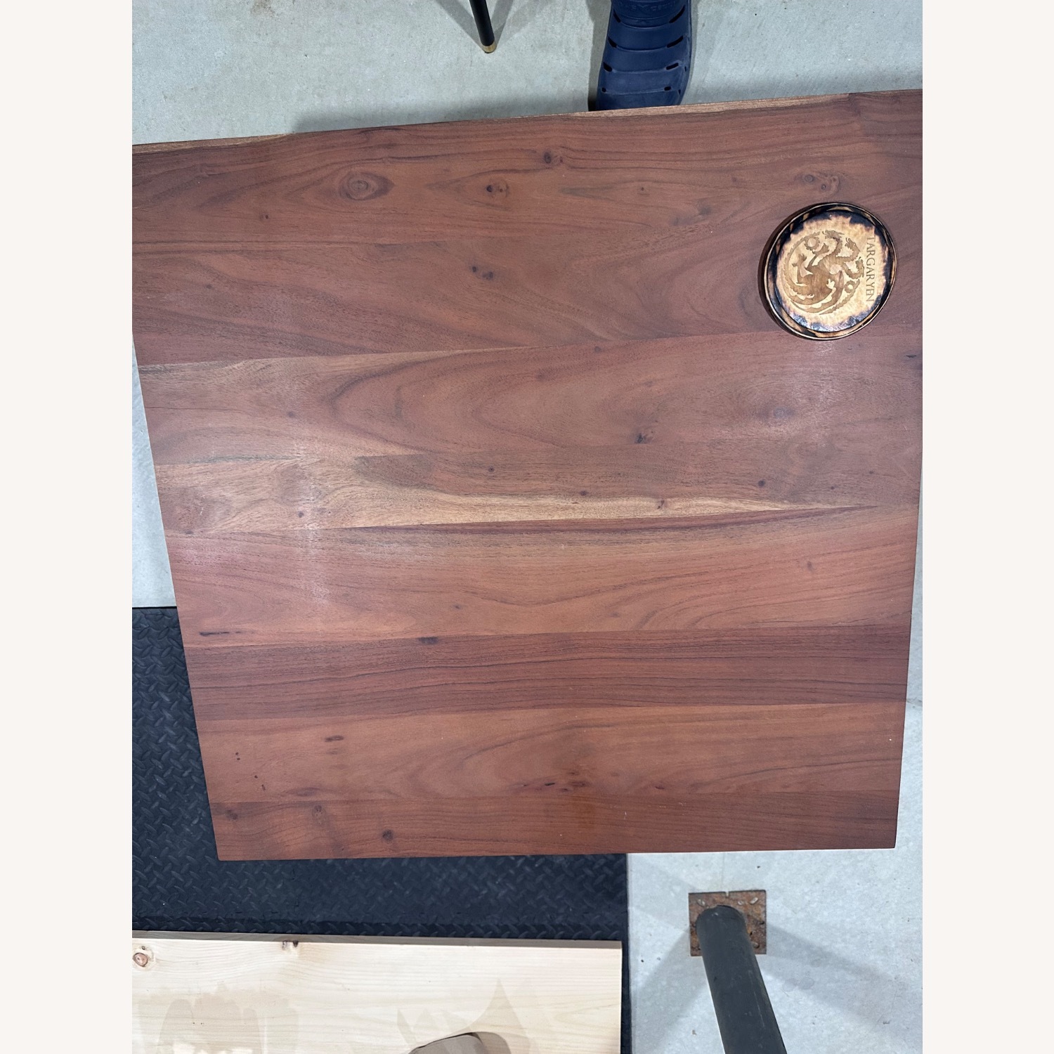 CB2 Spin Rotating Coffee Table with Two Drawers - image-4