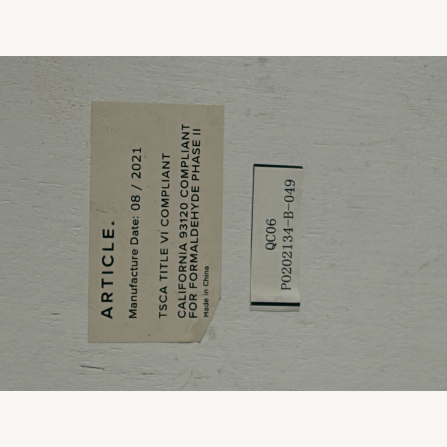 Article Mara White Marble Dining Table - image-1