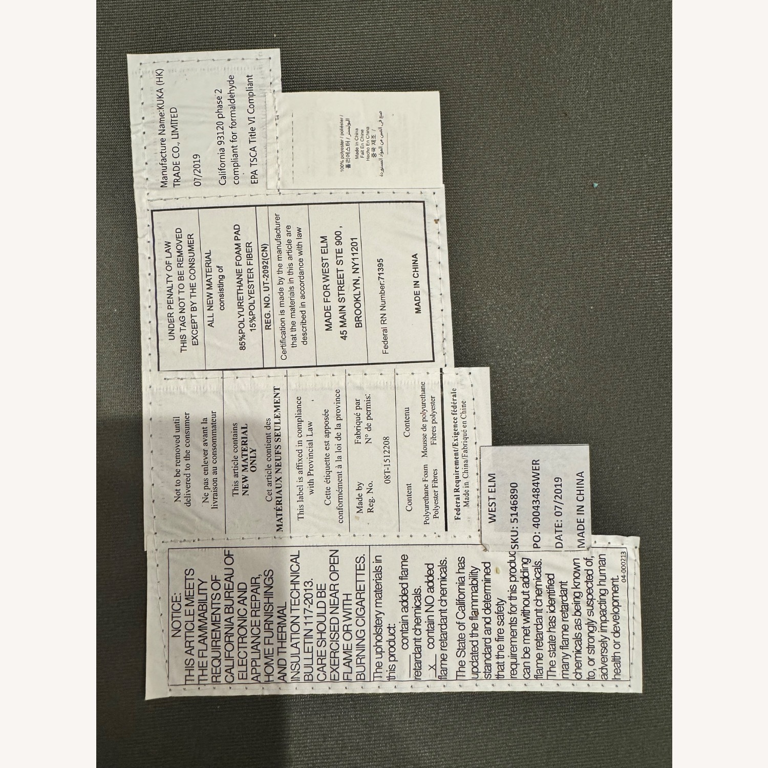 West Elm Pale Pink Swivel Chair - image-5