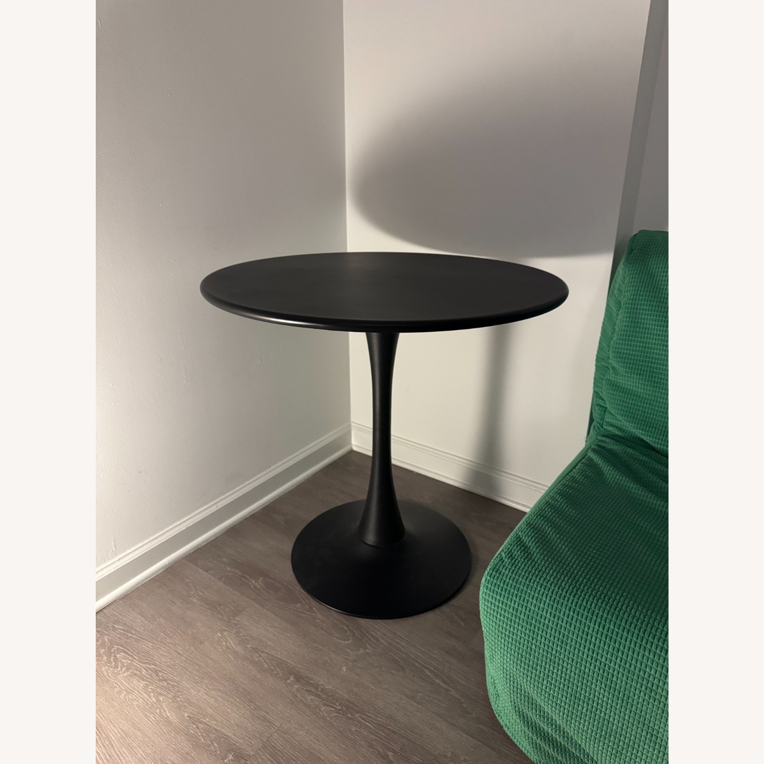 Amazon Black Modern Tulip Dining Table - image-2