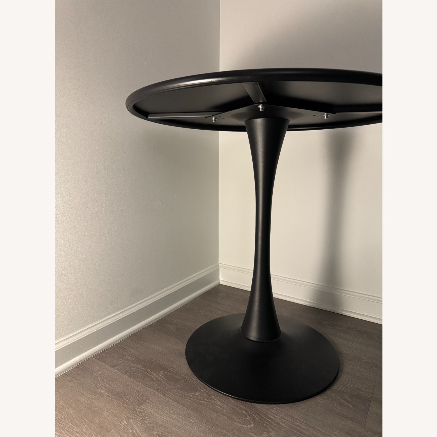 Amazon Black Modern Tulip Dining Table - image-3