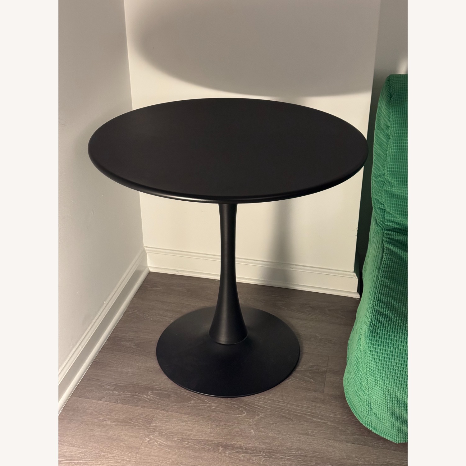 Amazon Black Modern Tulip Dining Table - image-1