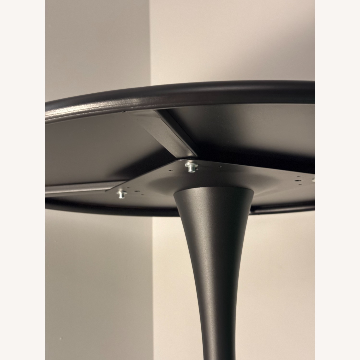 Amazon Black Modern Tulip Dining Table - image-4