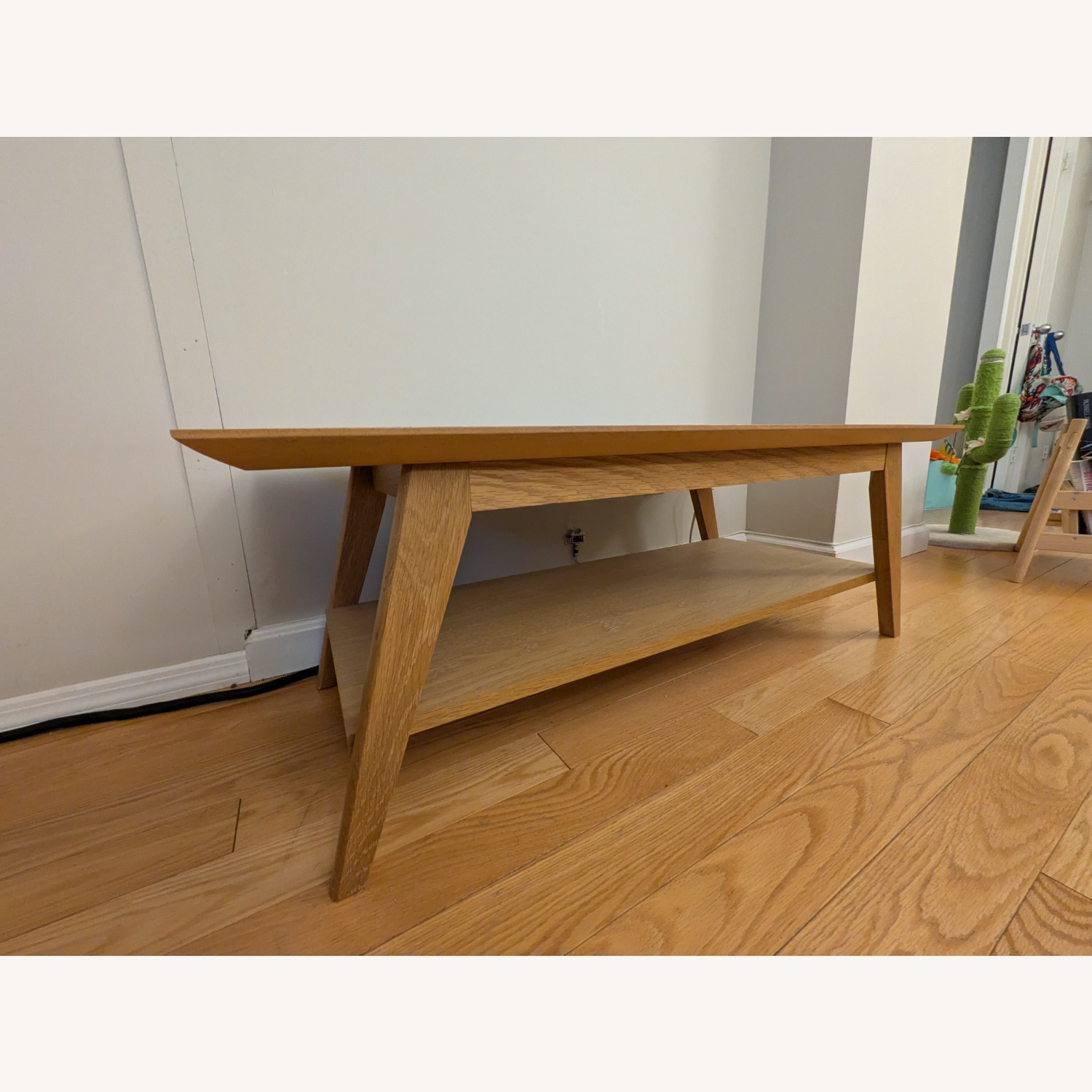 Urban Outfitters Natural Wood Coffee Table - image-1