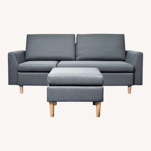 Used Amazon Light Gray 3+ Seater Sofa for sale on AptDeco