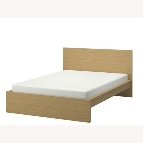 Used IKEA Malm King Bed w Luroy Bed Slats for sale on AptDeco