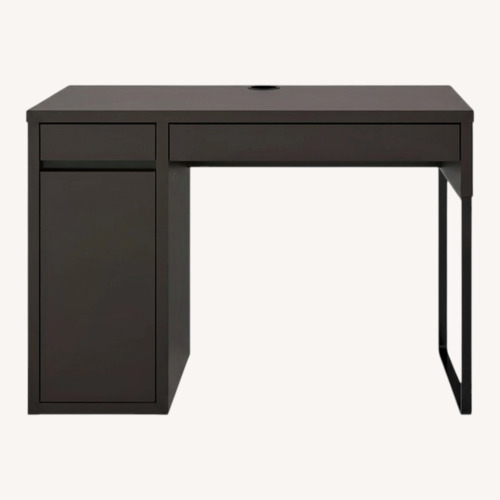Used IKEA Micke Dark Brown Desk for sale on AptDeco