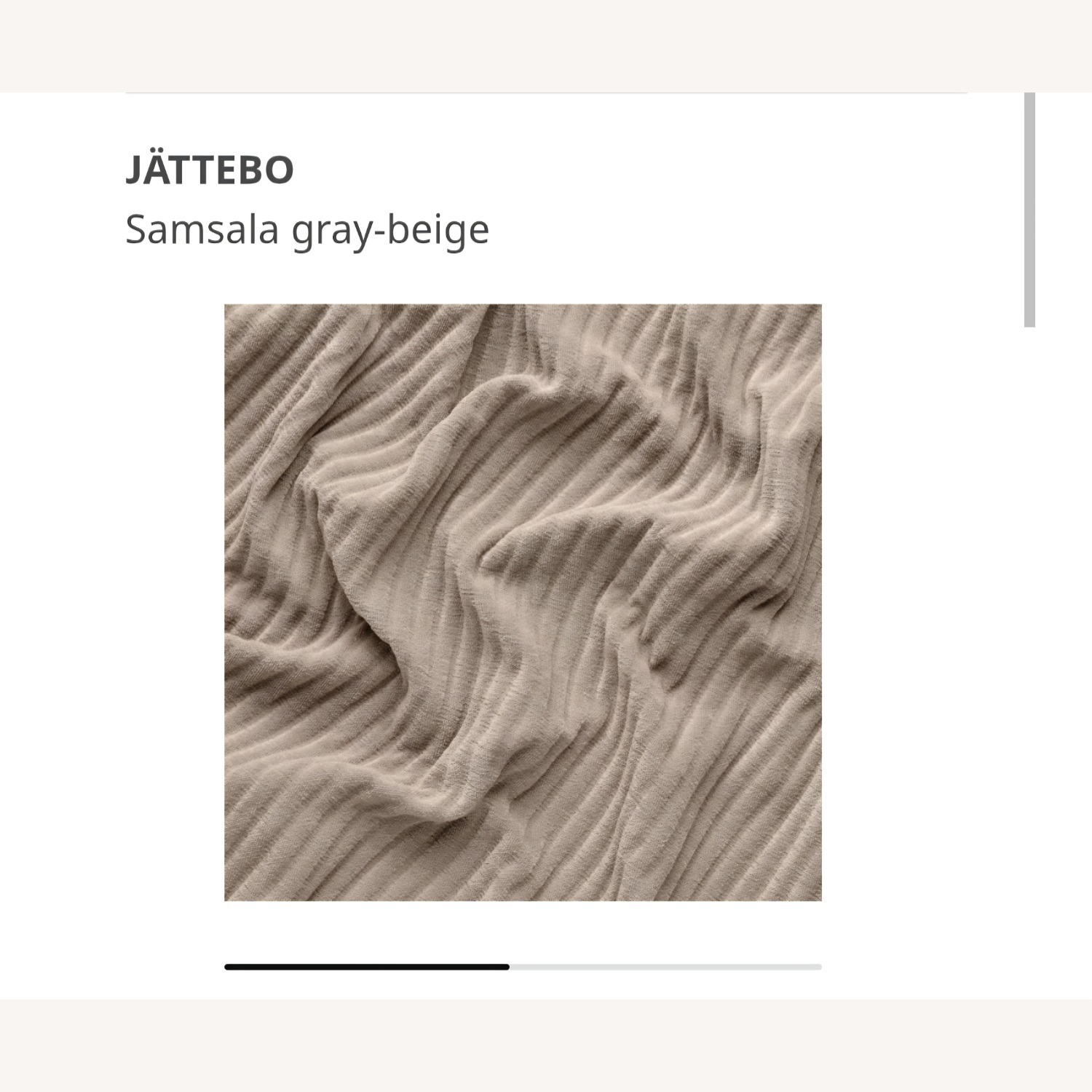 IKEA Jattebo Natural Fabric 3+ Piece Sectional - image-2