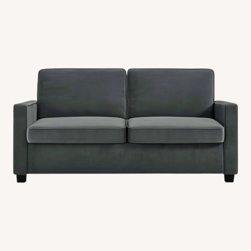 Used Dorel Home Products Dhp Dark Gray Sleeper Sofa for sale on AptDeco