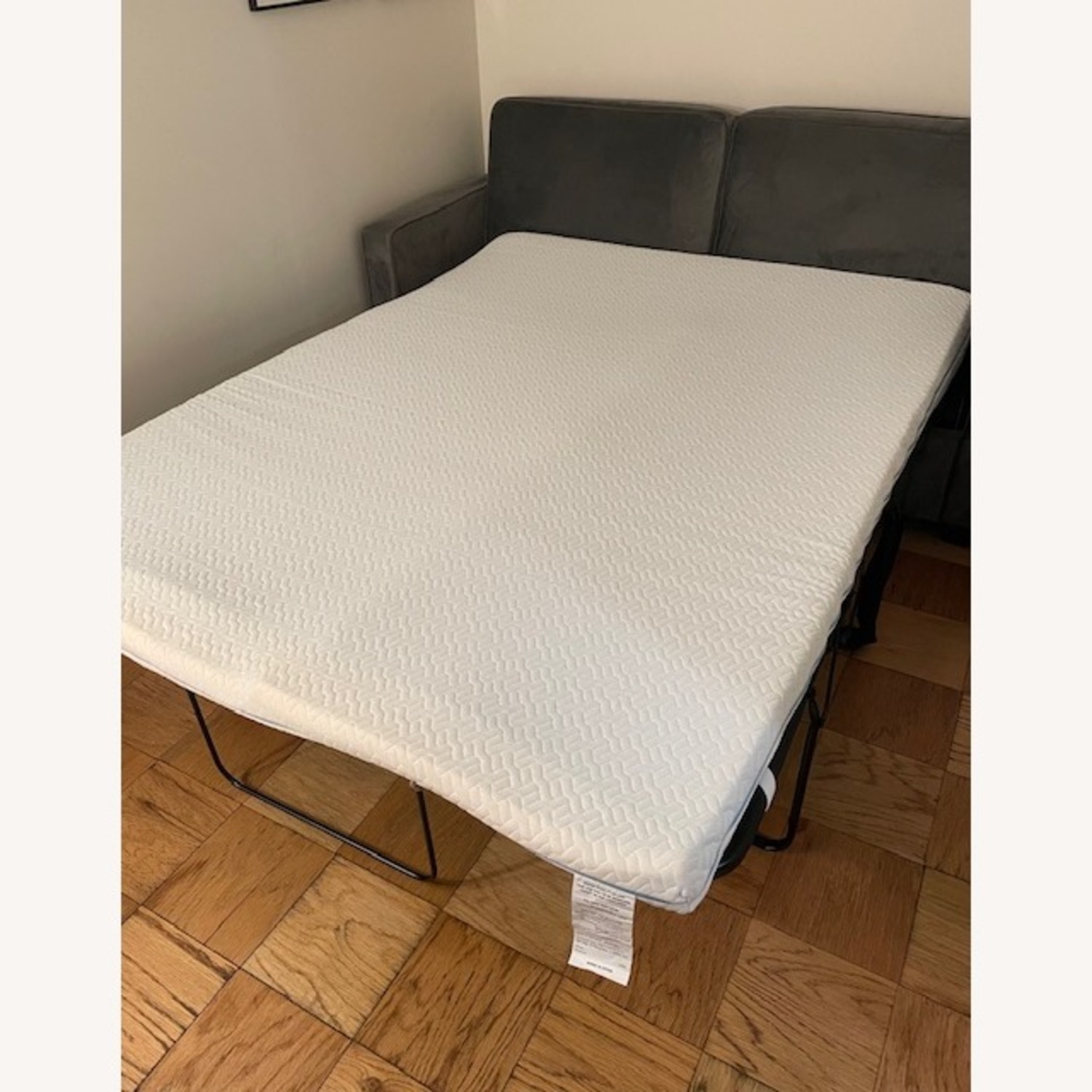 Dorel Home Products Dhp Dark Gray Sleeper Sofa - image-3