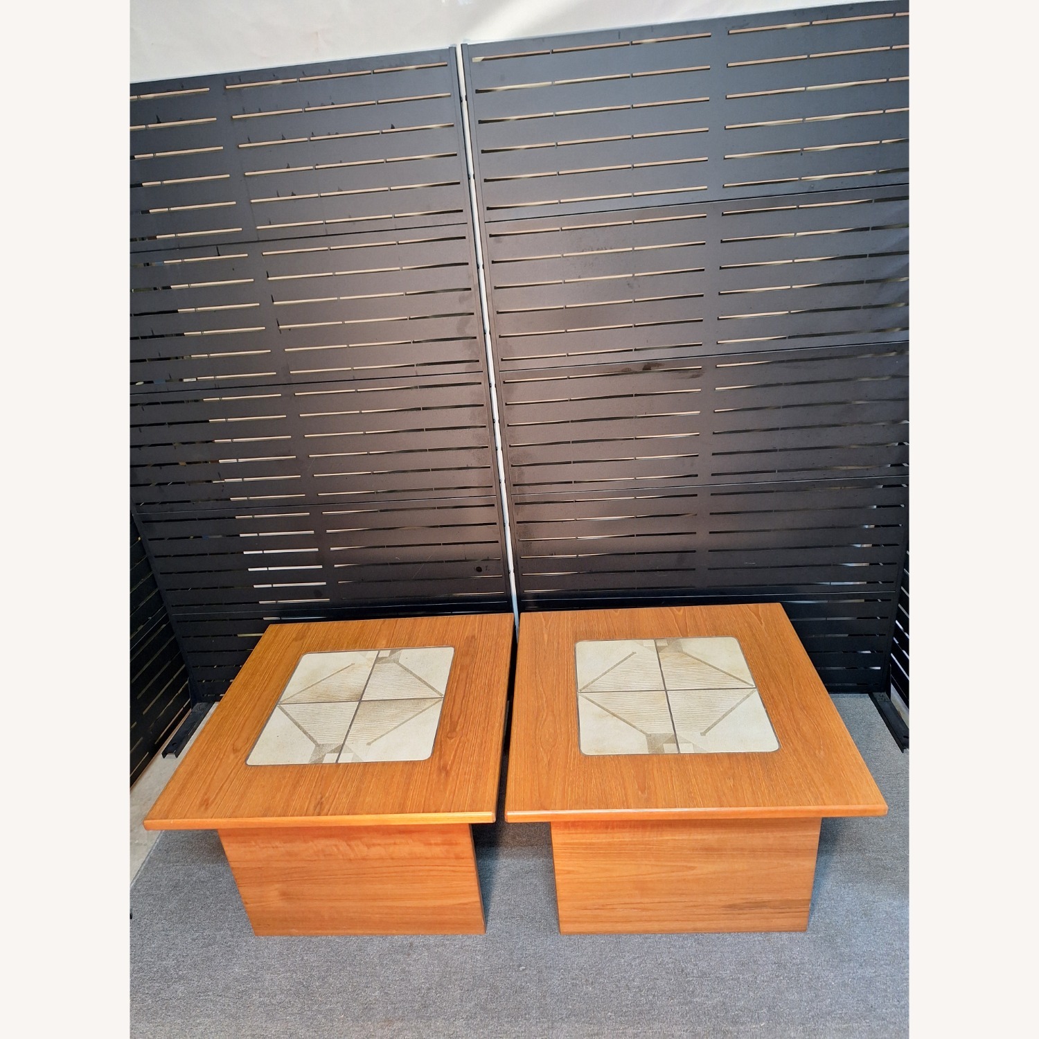 Set of 2 Gangso Teak End Tables  - image-15