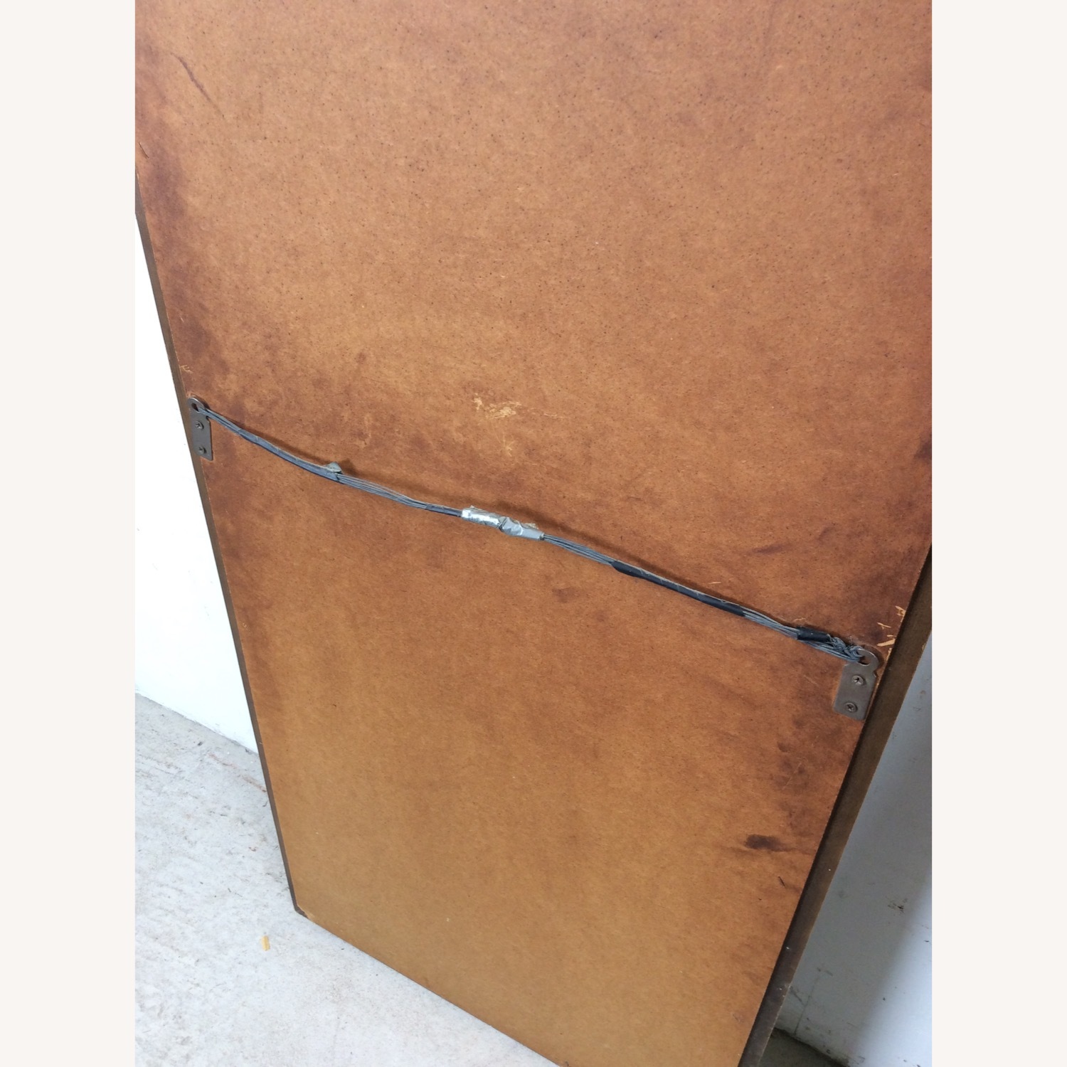 Pair of Mid Century Wall Mirrors w Burlwood Inlay - image-22