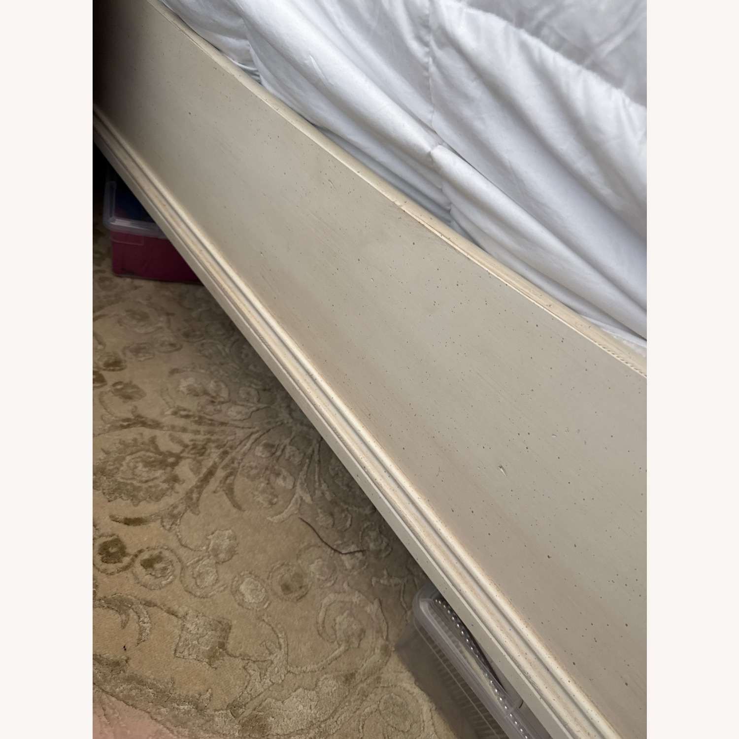 Solid Wood Queen Sleigh Bed - image-6