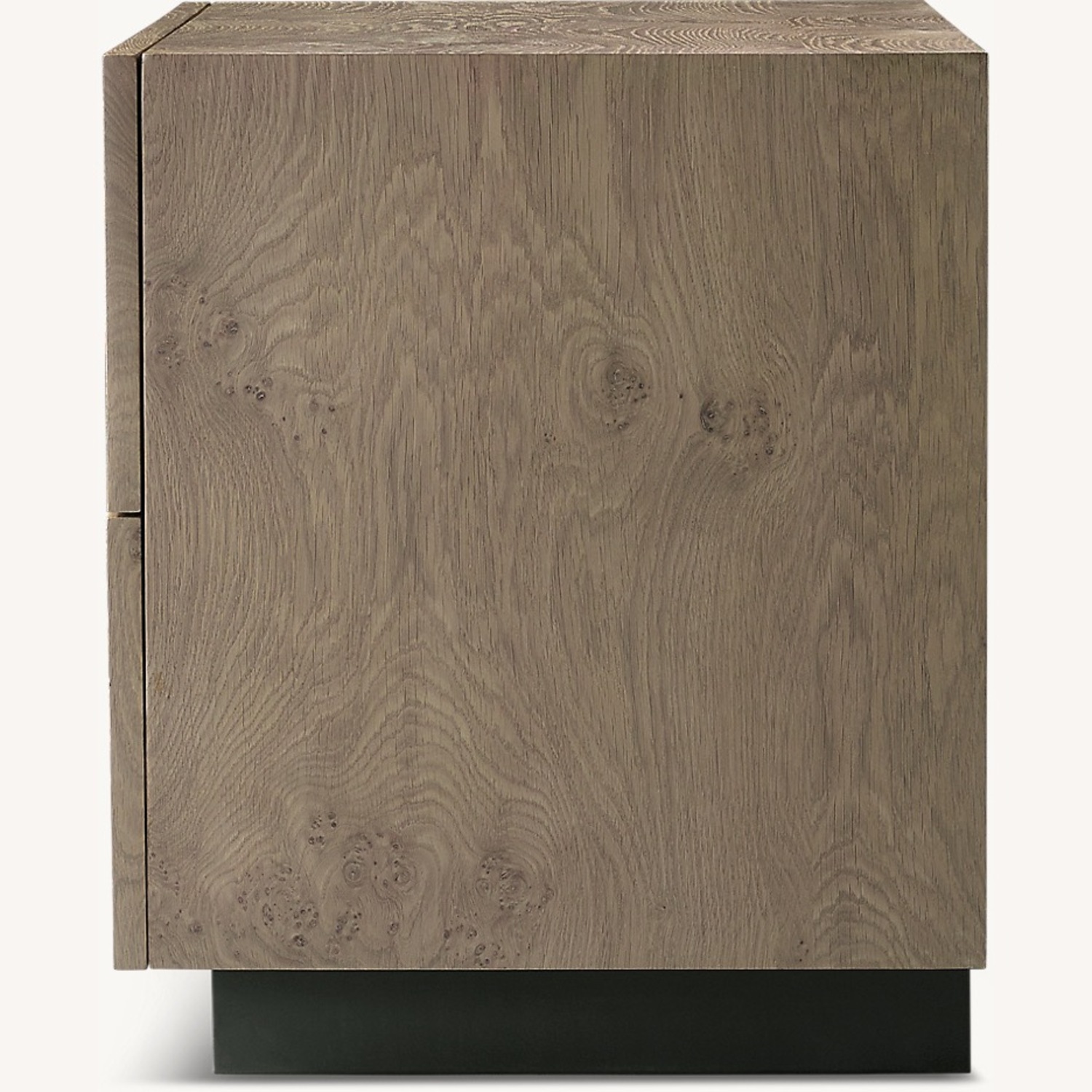 Restoration Hardware Dark Brown Wood Nightstands - image-4