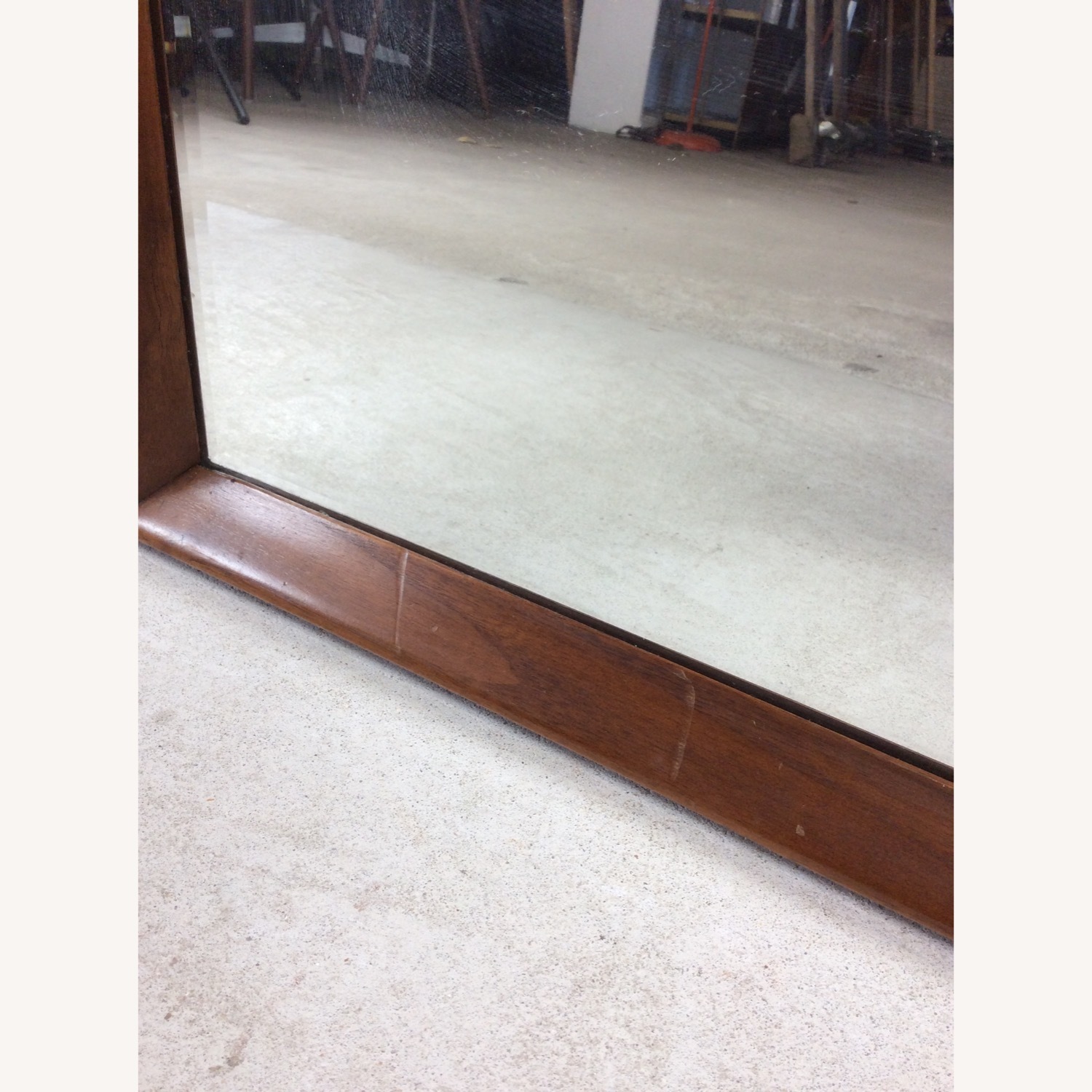 Mid Century Wall Mirror with 2 Hexagonal Mirrors - image-13