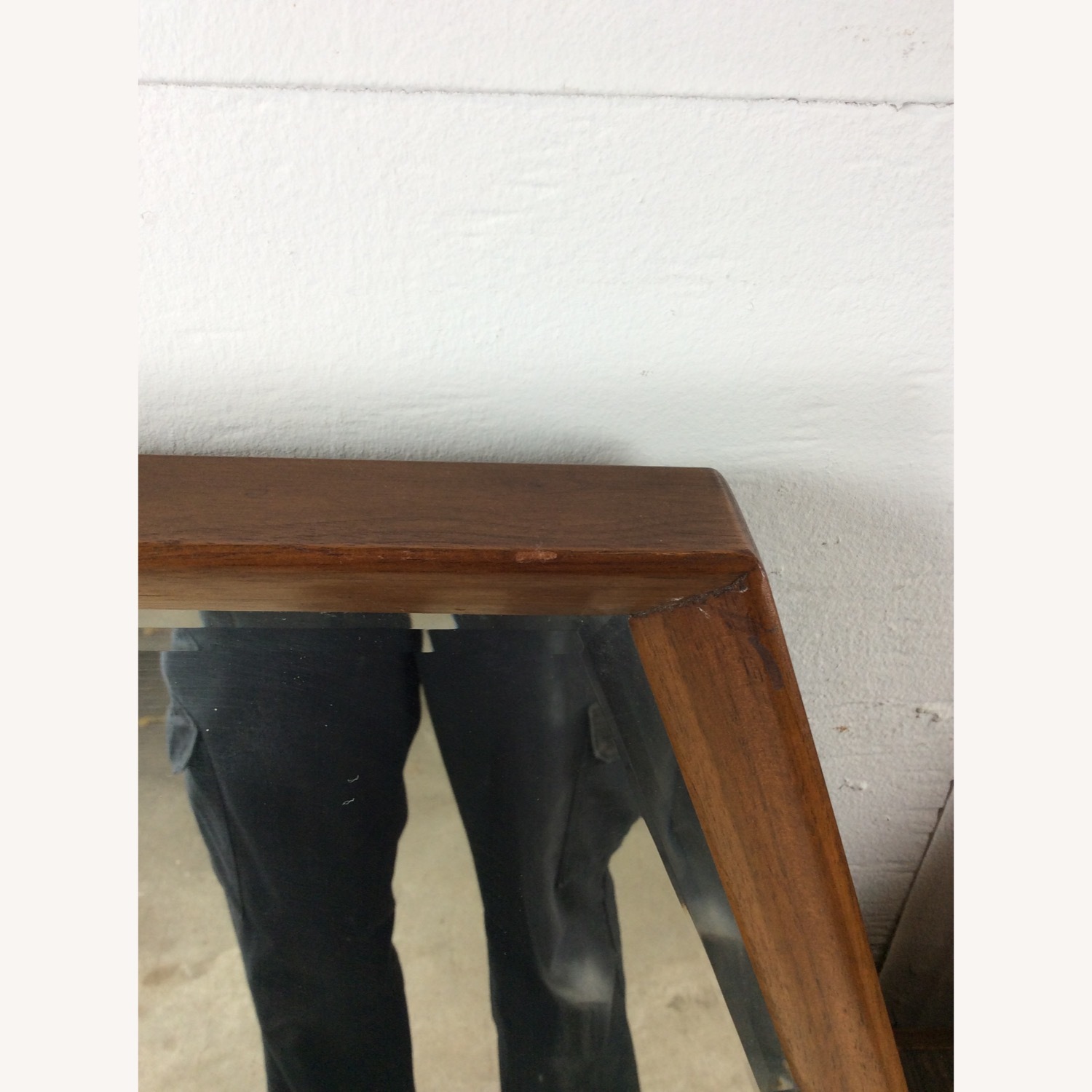 Mid Century Wall Mirror with 2 Hexagonal Mirrors - image-19