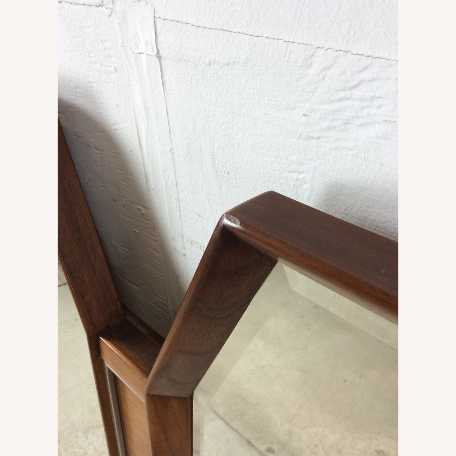 Mid Century Wall Mirror with 2 Hexagonal Mirrors - image-16