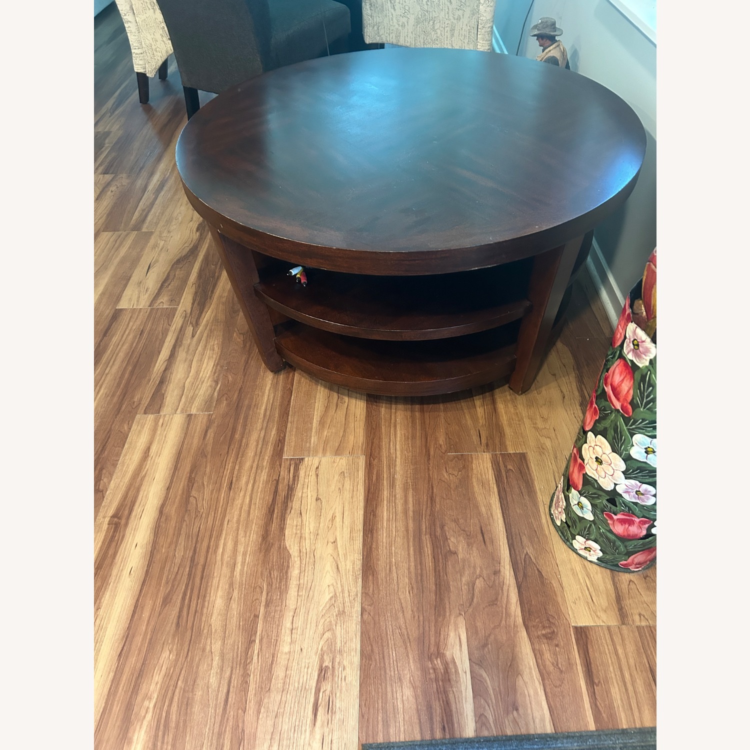 Coffee Table With thin Veneer Over Wood - image-6