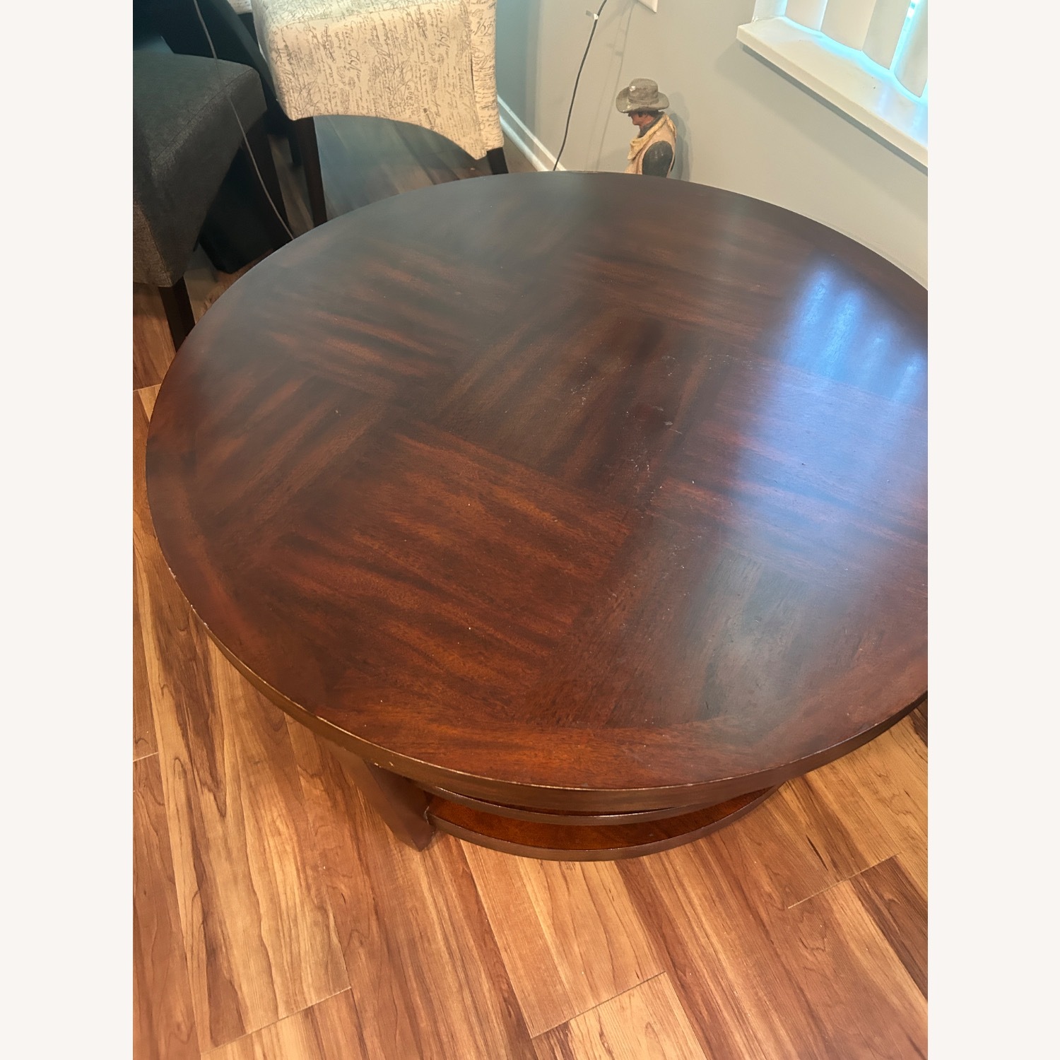 Coffee Table With thin Veneer Over Wood - image-3