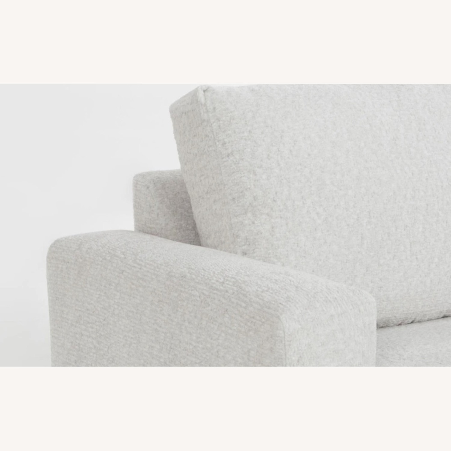 Living Spaces Zoeller Natural Fabric 3+ Piece Sectional - image-3