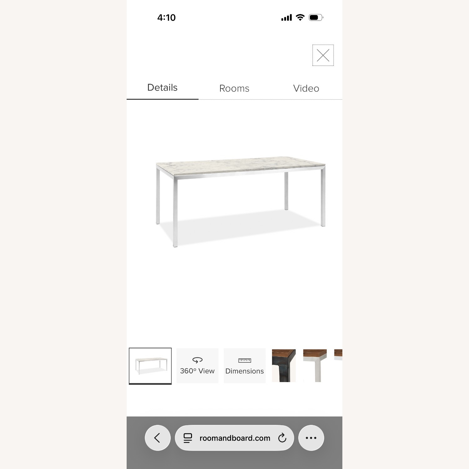 Room & Board Parsons Dining Table - image-4