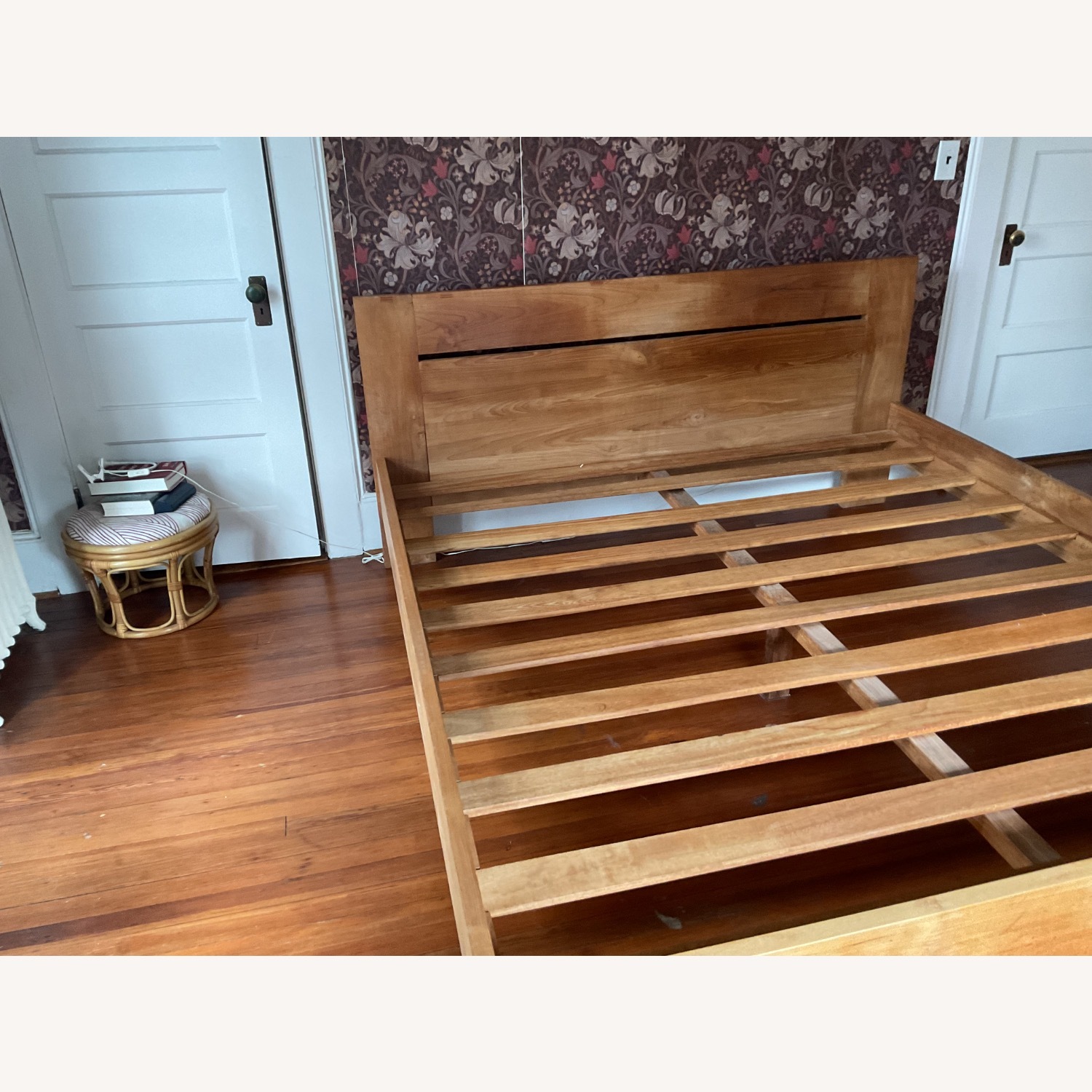 Handcrafted Artisan Solid Teak King Bed - image-3