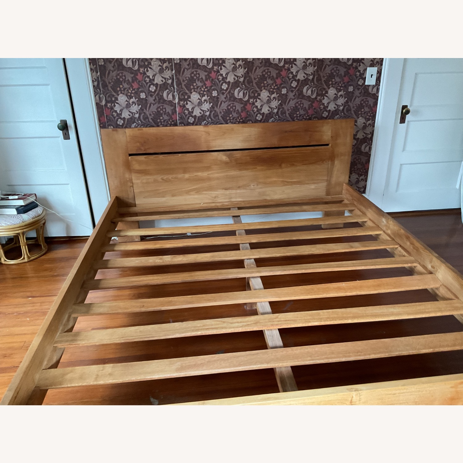 Handcrafted Artisan Solid Teak King Bed - image-2