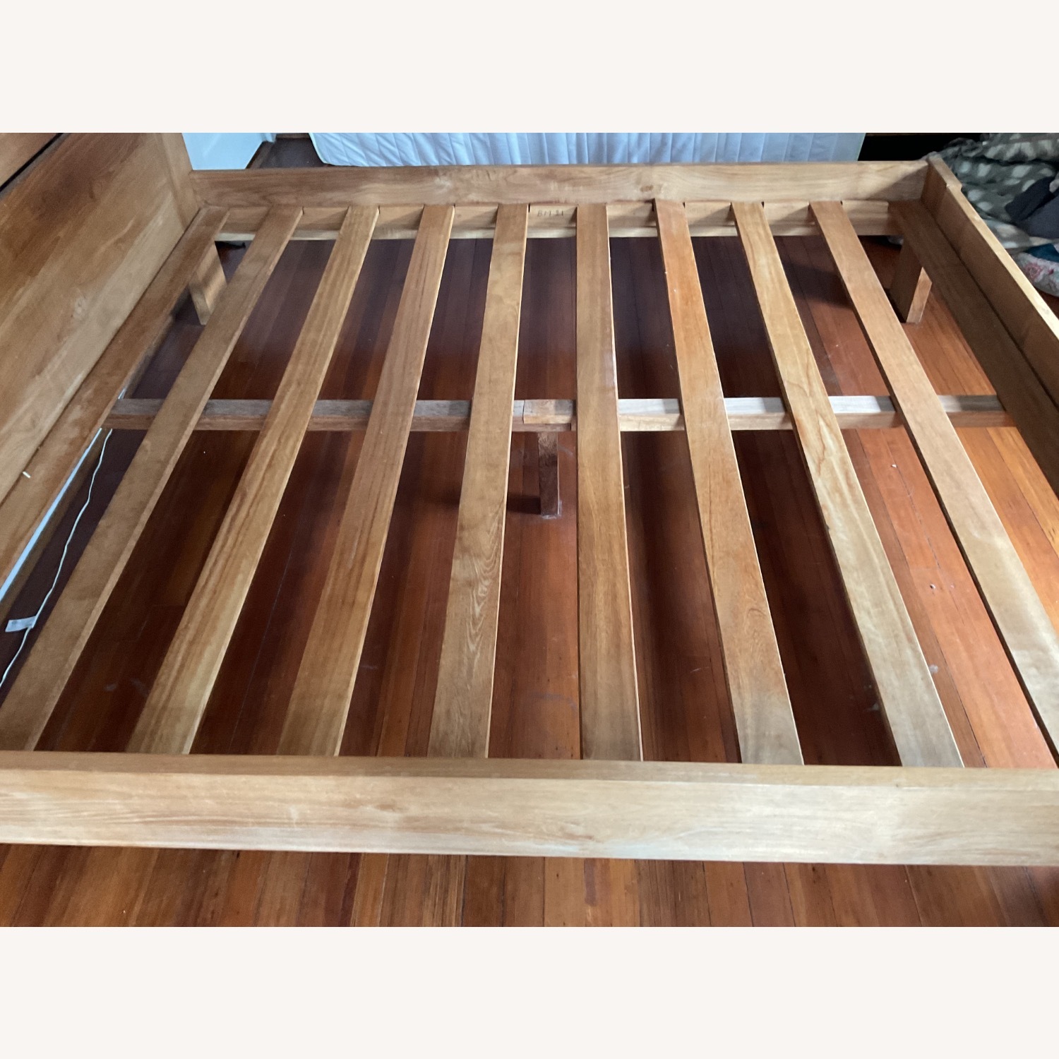 Handcrafted Artisan Solid Teak King Bed - image-4