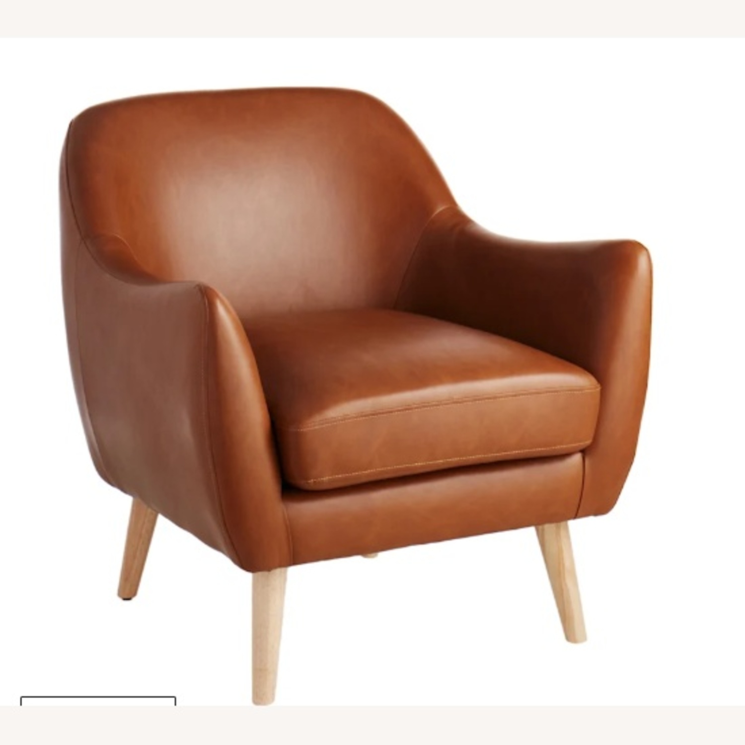 Honeybloom Leather Accent Chair - image-4