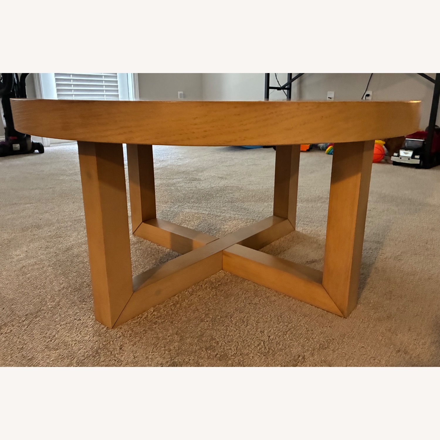 Studio Mcgee Natural Wood Coffee Table - image-3