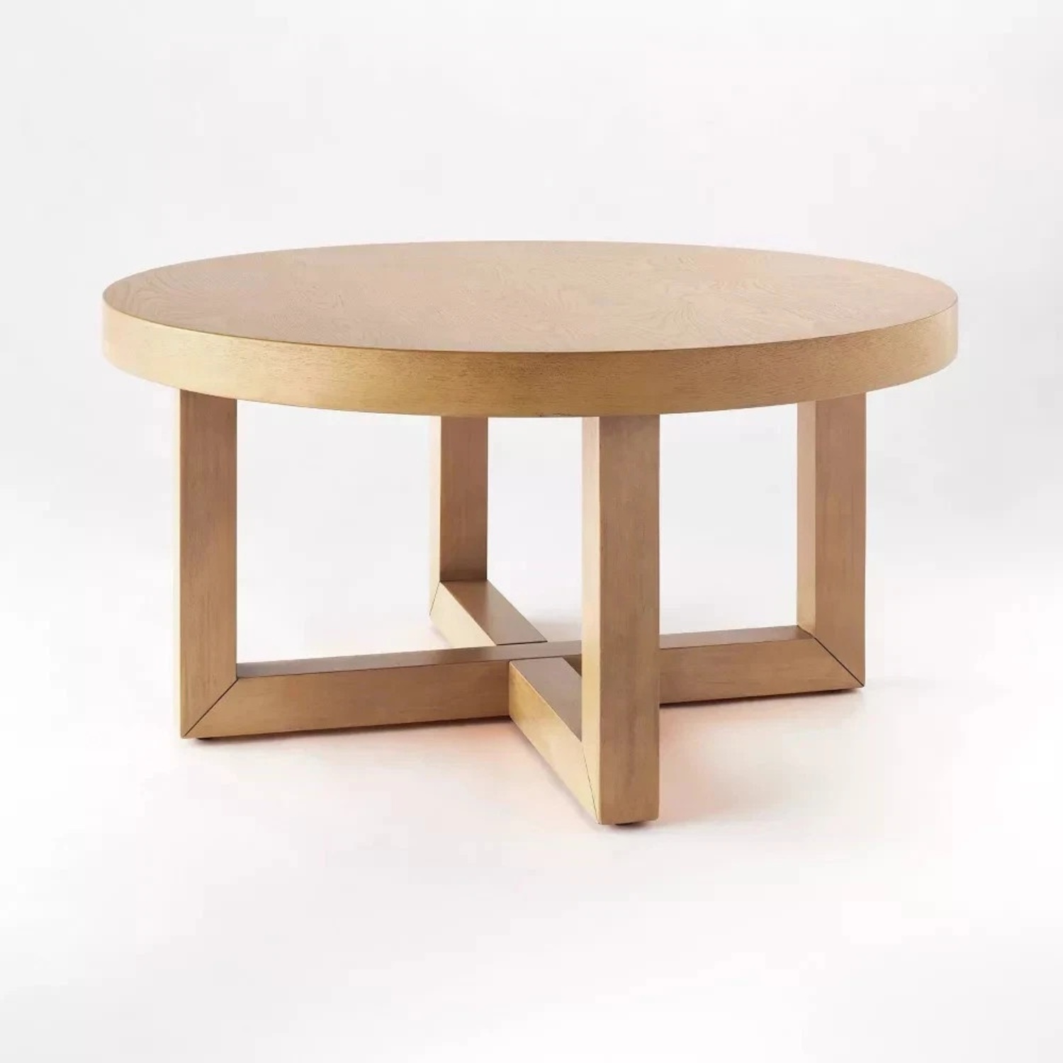 Studio Mcgee Natural Wood Coffee Table - image-5