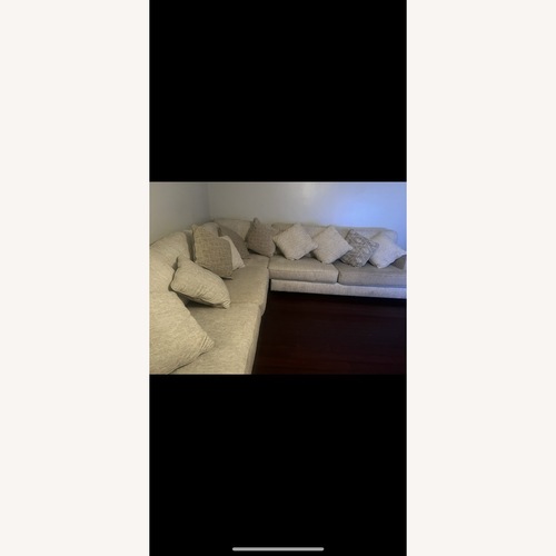 Used Ashley Furniture Rawcliffe 3-Piece Sectional Sofa for sale on AptDeco