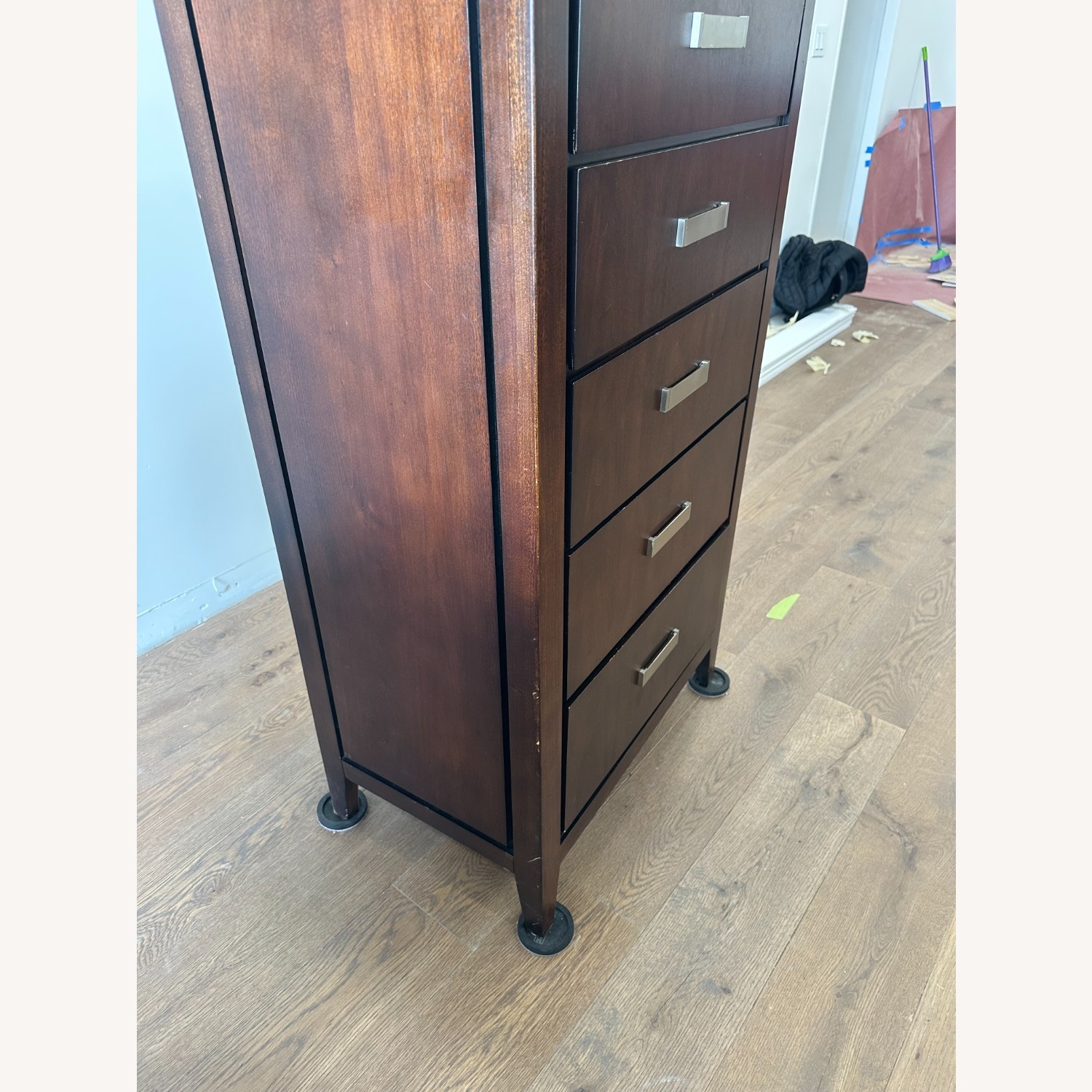 Cherry Wood 5-Drawer Dresser – Hardwood - image-11