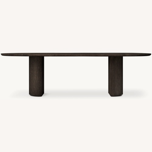 Used Restoration Hardware Black Corta Dining Table for sale on AptDeco