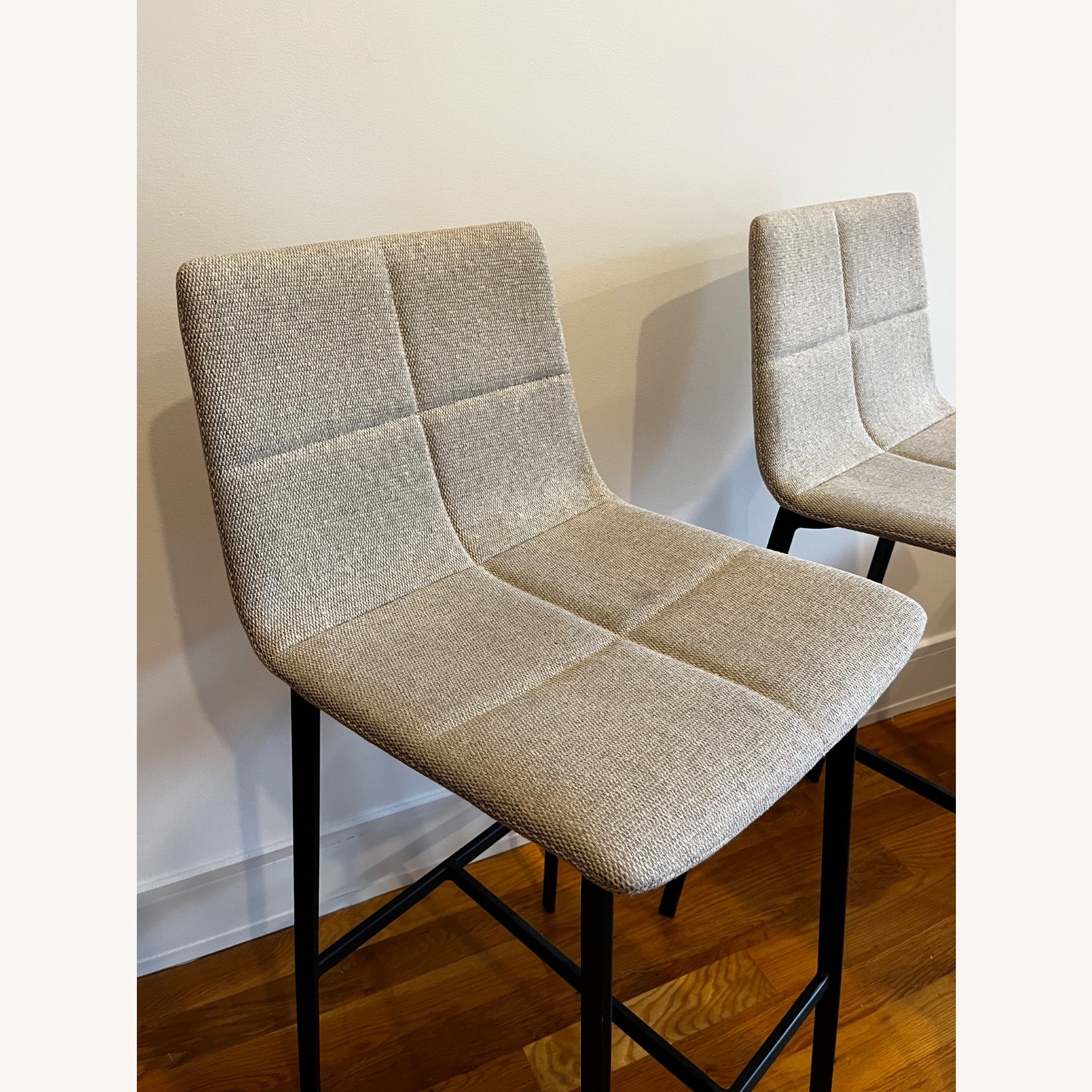 2 Blu Dot Barstools in Tait Stone  - image-5