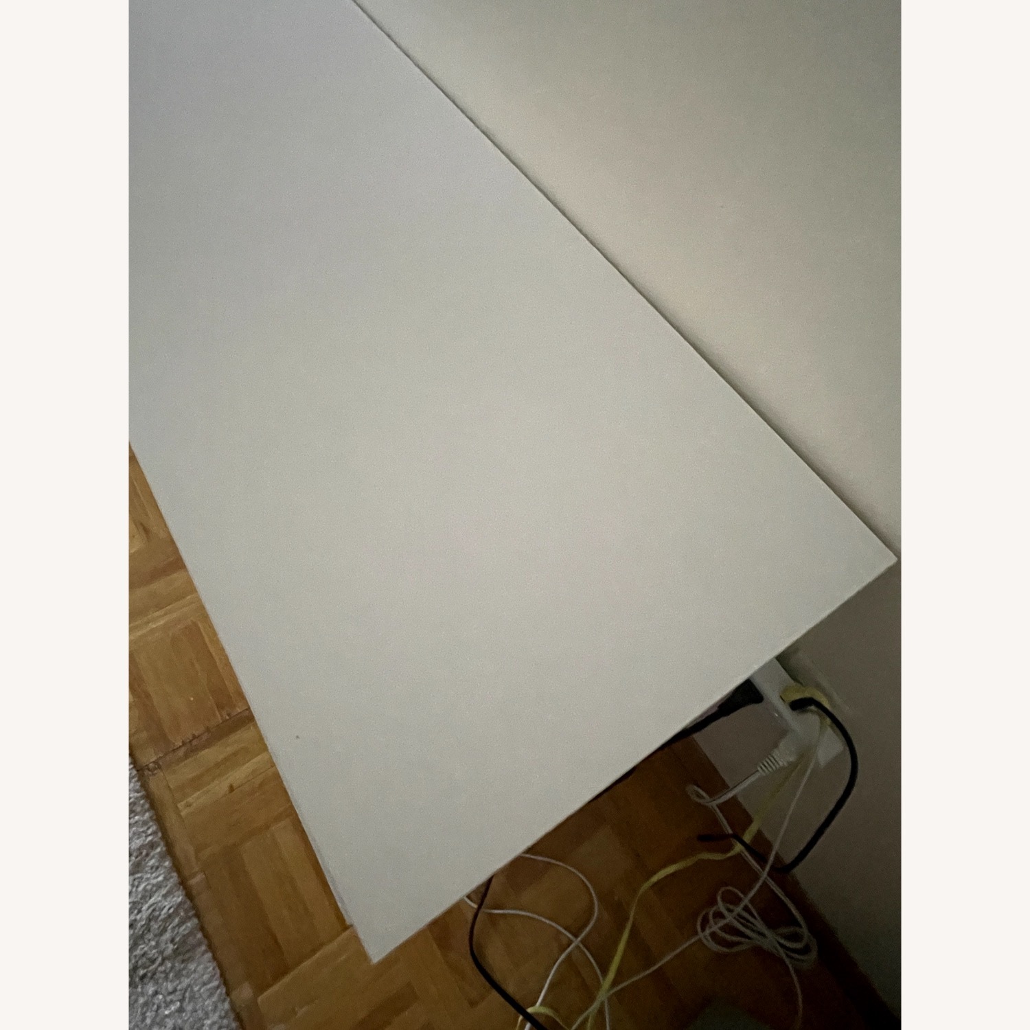 Wade Logan White Wood Veneer Media Storage - image-2