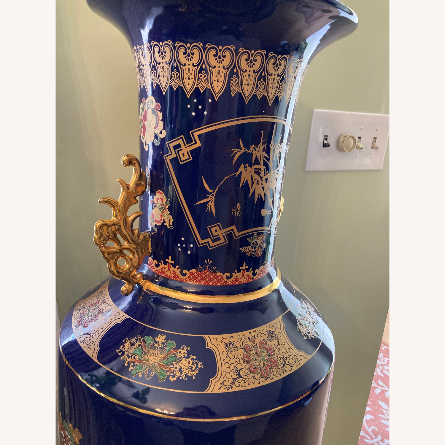Grand Imperial Cobalt Vase - image-8