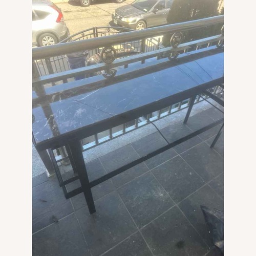 Used Mitchell Gold + Bob Williams Black Side Table for sale on AptDeco