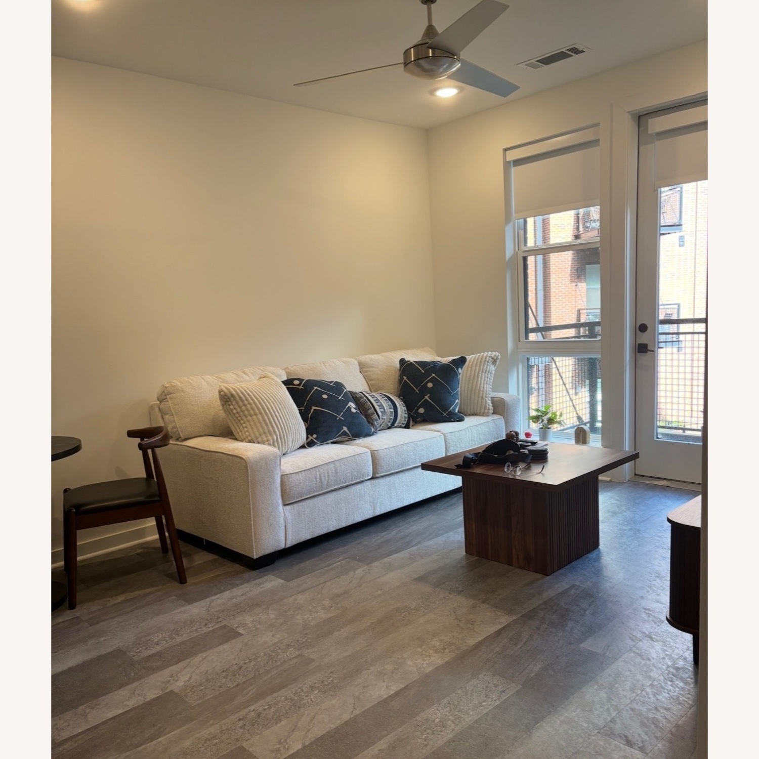 Ashley Furniture White Sofa - image-4